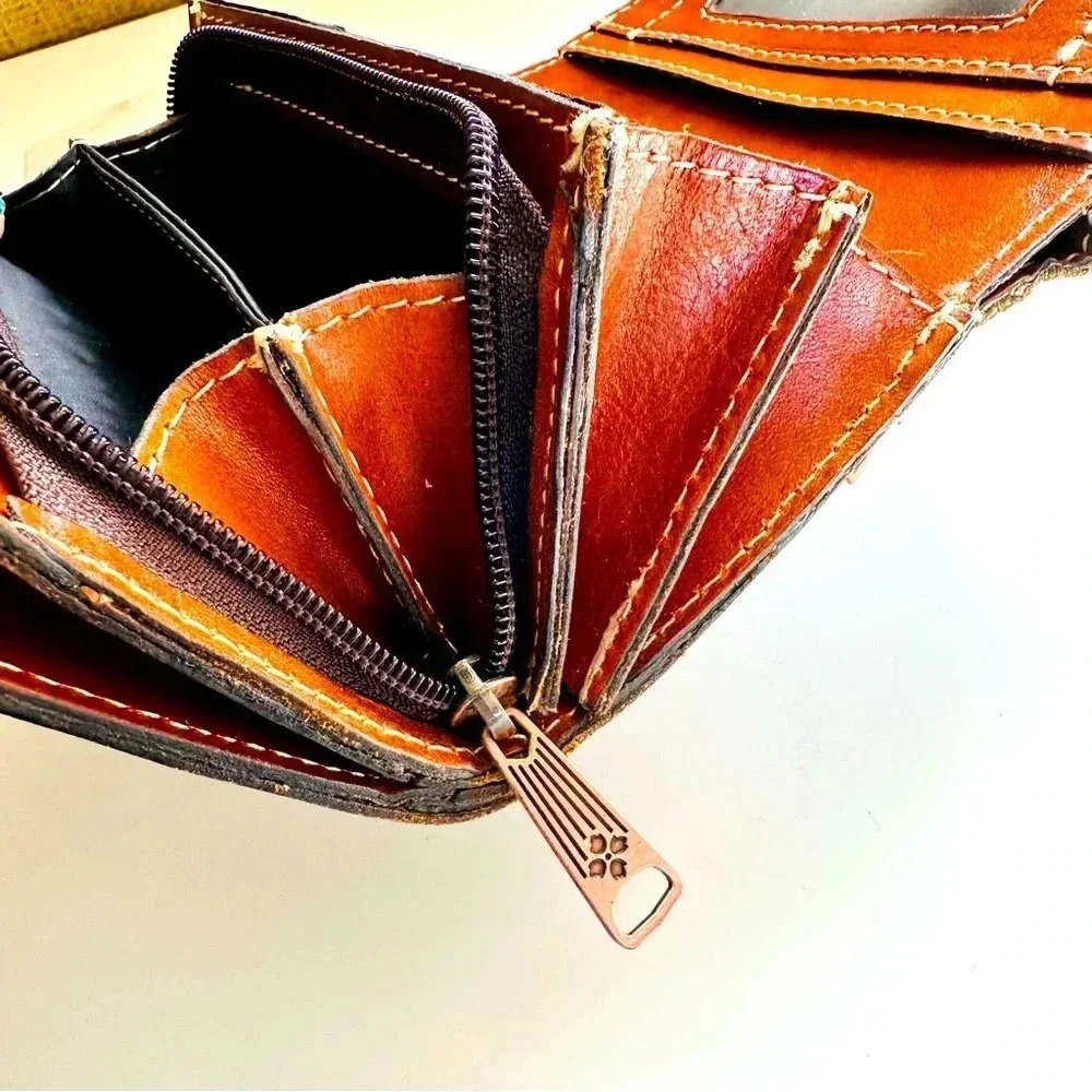 Patricia Nash Cametti Leather Wallet RFID Safety - Picture 8 of 10